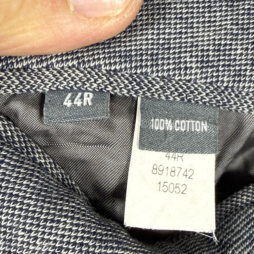Bonobos Lanificio Fortex Blazer Men 44R Gray Standard Fit Unstructured Jetsetter